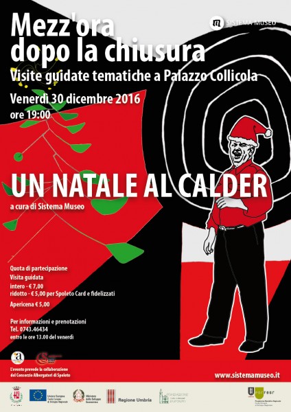 <!--:it-->Mezz'ora dopo la chiusura - UN NATALE AL CALDER<!--:--> @ Palazzo Collicola Arti Visive | Spoleto | Umbria | Italia