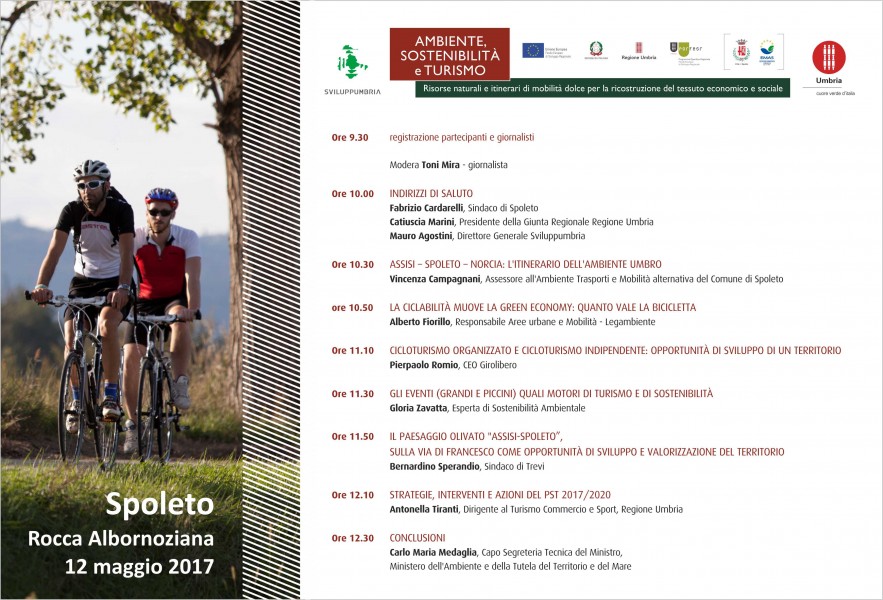 <!--:it-->Convegno ”Ambiente sostenibilità e turismo” <!--:--> @ Rocca Albornoziana | Spoleto | Umbria | Italia