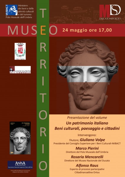 <!--:it-->Presentazione del volume "Un patrimonio italiano - Beni culturali, paesaggio e cittadini" di Giuliano Volpe.<!--:--> @ Rocca Arbornoz - Museo nazionale del Ducato | Spoleto | Umbria | Italia