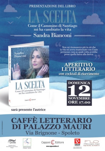 <!--:it-->Presentazione del libro LA SCELTA di Sandra Bianconi<!--:--> @ Palazzo Mauri - Caffè Letterario | Spoleto | Umbria | Italia