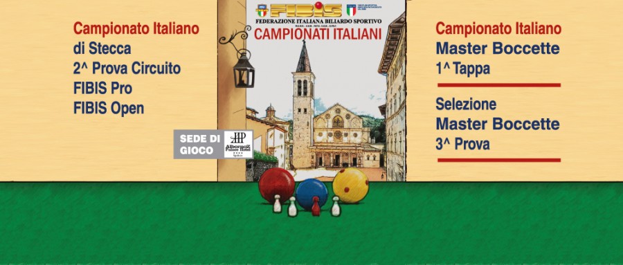 <!--:it-->Campionati Italiani di biliardo (stecca e boccetta)<!--:--><!--:en-->Italian Billiards Championship<!--:--> @ Albornoz Palace Hotel | Spoleto | Umbria | Italia