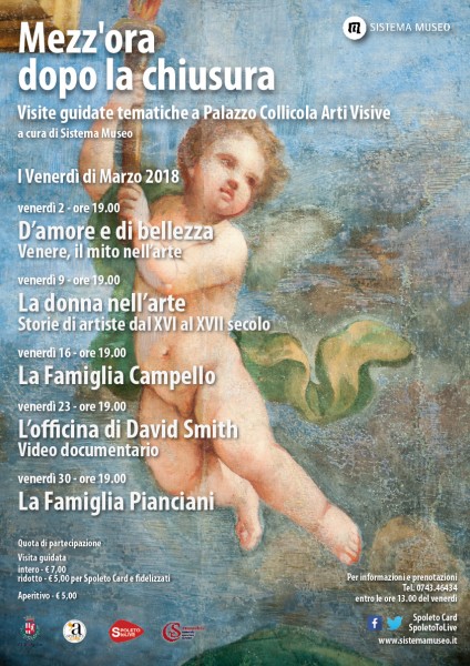 <!--:it-->Mezz'ora dopo la chiusura - D'AMORE E DI BELLEZZA<!--:--><!--:en-->Mezz'ora dopo la chiusura - OF LOVE AND BEAUTY<!--:--> @ Palazzo Collicola Arti Visive | Spoleto | Umbria | Italia