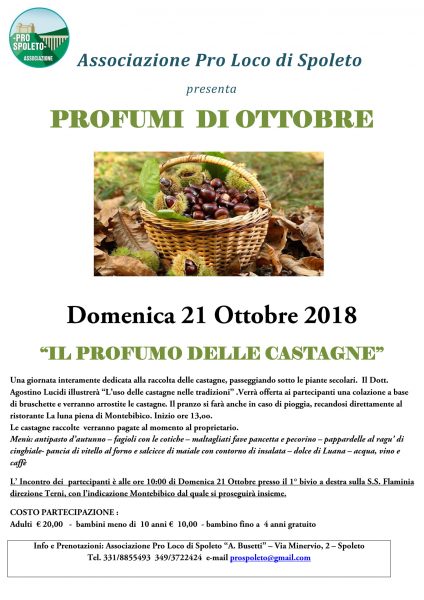 <!--:it-->PROFUMI DI OTTOBRE - Il Profumo delle Castagne<!--:--> @ Montebibico | Montebibico | Umbria | Italia
