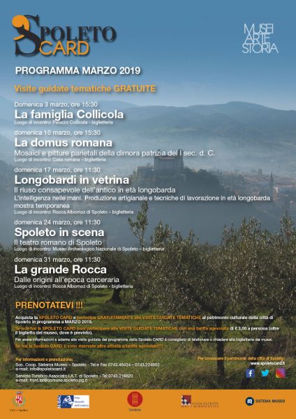 <!--:it-->Visite guidate tematiche SPOLETO CARD | SPOLETO IN SCENA - Il Teatro Romano di Spoleto<!--:--><!--:en-->SPOLETO CARD Thematic Guided Tours | SPOLETO ON STAGE - Spoleto Roman Theatre<!--:--> @ Museo Archeologico e Teatro Romano di Spoleto | Spoleto | Umbria | Italia