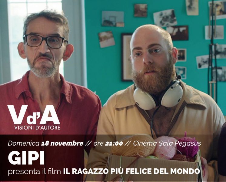 <!--:it-->Visioni d'Autore: GIPI presenta IL RAGAZZO PIU' FELICE DEL MONDO<!--:--> @ Cinéma Sala Pegasus