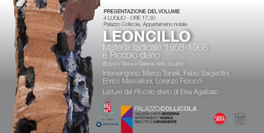<!--:it-->Presentazione del volume LEONCILLO. MATERIA RADICALE<!--:--><!--:en--> LEONCILLO. MATERIA RADICALE | Book Presentation<!--:--> @ Palazzo Collicola