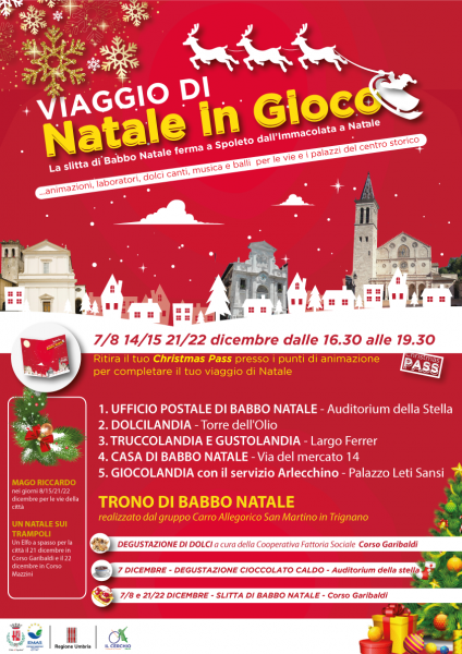 <!--:it-->NATALE IN GIOCO | Animazioni, laboratori, dolci, canti, musica per le vie e i palazzi del centro storico<!--:--><!--:en-->Christmas Comes Into Play | Animation, labs, cakes, chants, music on the streests in the downtown<!--:--> @ Spoleto
