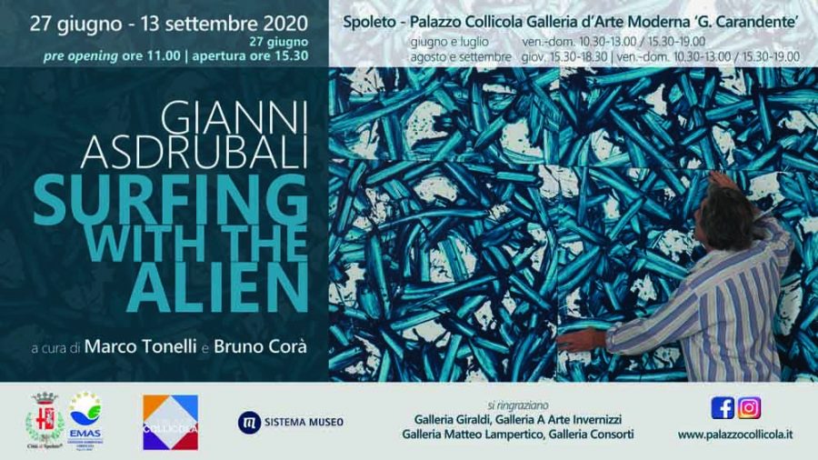 <!--:it-->MOSTRA | Surfing with the Alien di Gianni Asdrubali<!--:--><!--:en-->EXHIBITION | Gianni Asdrubali: Surfing With The Alien<!--:--> @ Palazzo Collicola