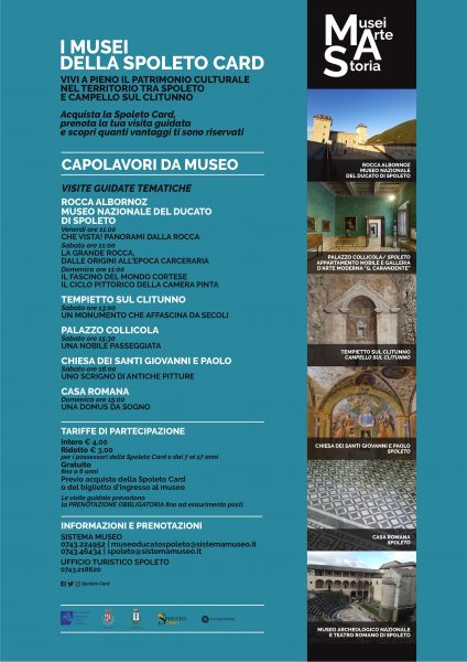 <!--:it-->CAPOLAVORI DA MUSEO | Visite guidate tematiche per scoprire i musei della Spoleto Card<!--:--><!--:en-->MUSEUM MASTERPIECES | Themed guided tours to discover the museums of the SPOLETO CARD<!--:--> @ Spoleto