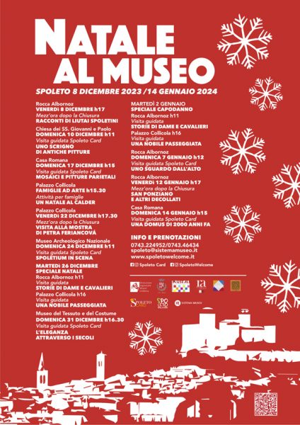 <!--:it-->NATALE AL MUSEO<!--:--> @ Siti museali di Spoleto