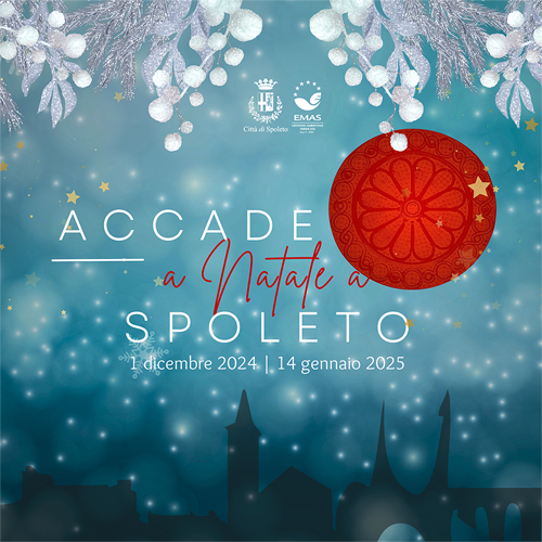 <!--:it-->ACCADE A NATALE A SPOLETO | Programma eventi 1 dicembre 2024 – 14 gennaio 2025<!--:--> @ Spoleto