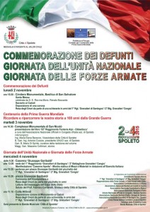 invito iniziative 2-4 novembre